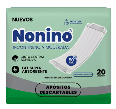 Apositos Incontinencia Moderada Nonino