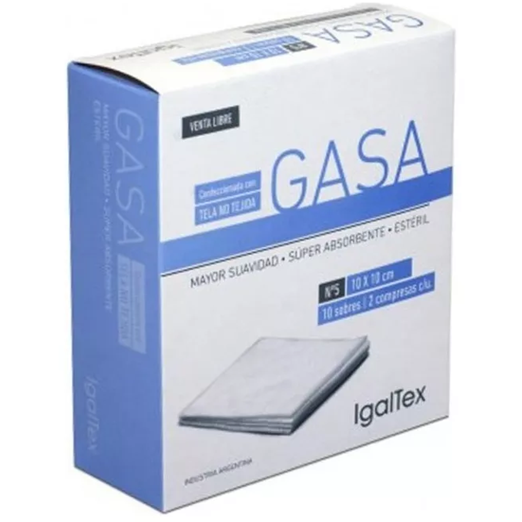 Gasa Igaltex Sintética 10x10 x10